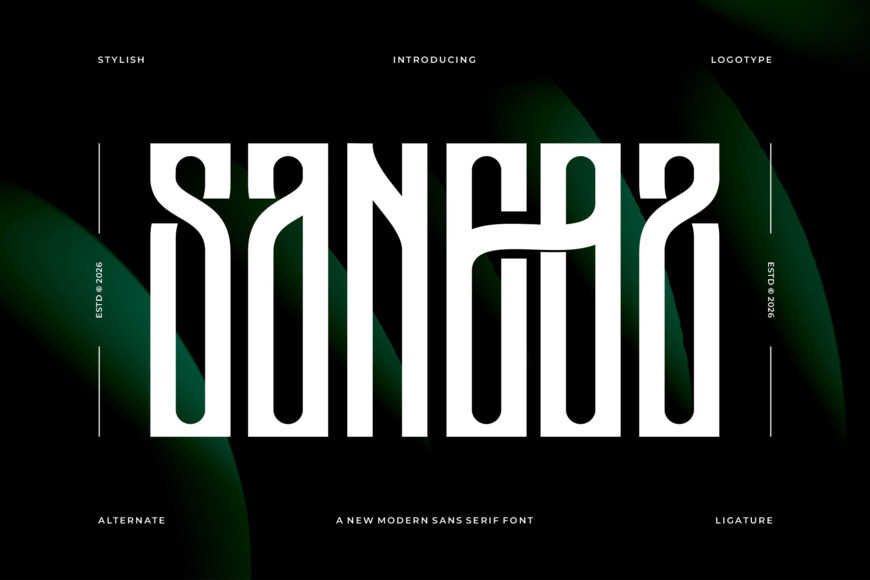 Saneoz Font