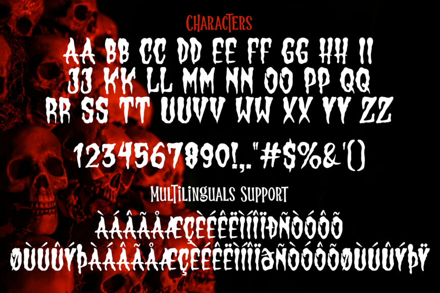 Scary Walker Font