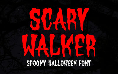 Scary Walker Font