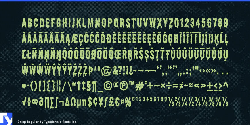 Shlop Font