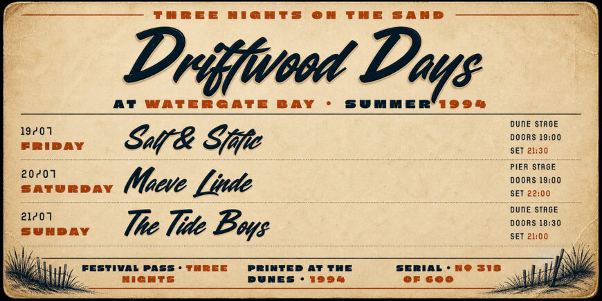 Shorebreak Script Font