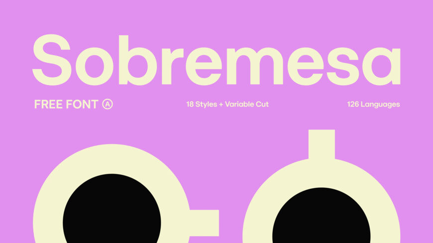 Sobremesa Font Family