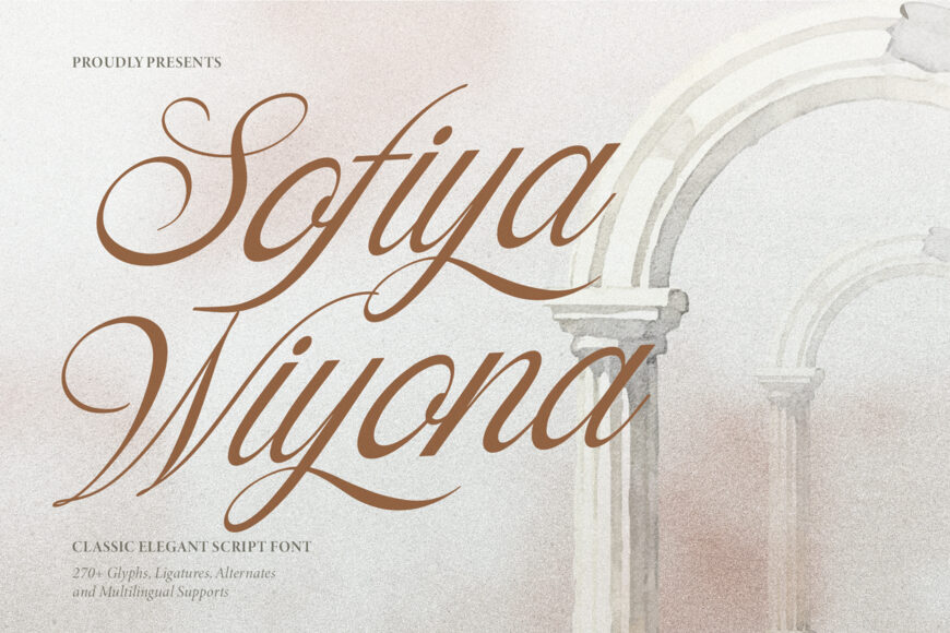 Sofiya Wiyona Font