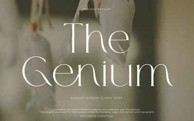 The Genium Font