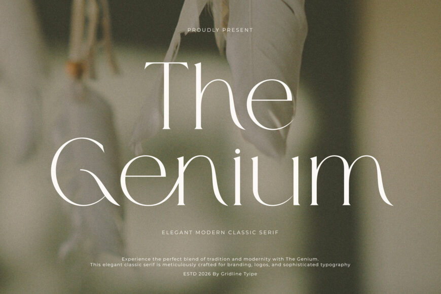 The Genium Font