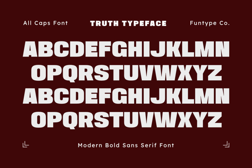Truth Font