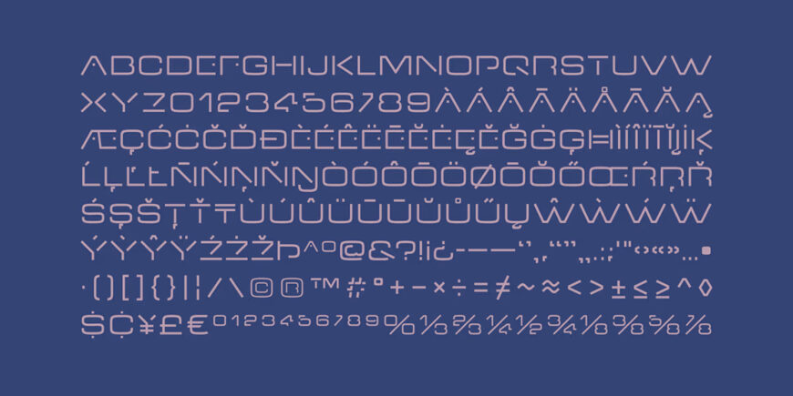 V Dub Font