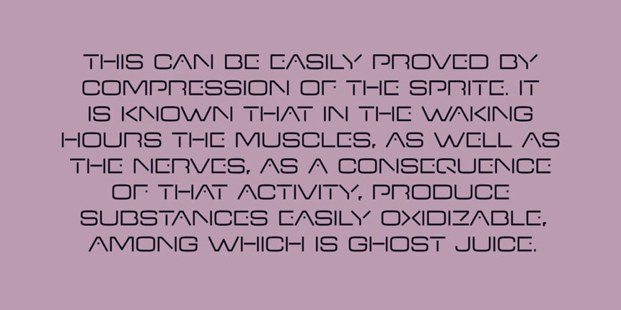 V Dub Font