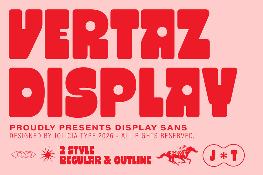 Vertaz Display Font