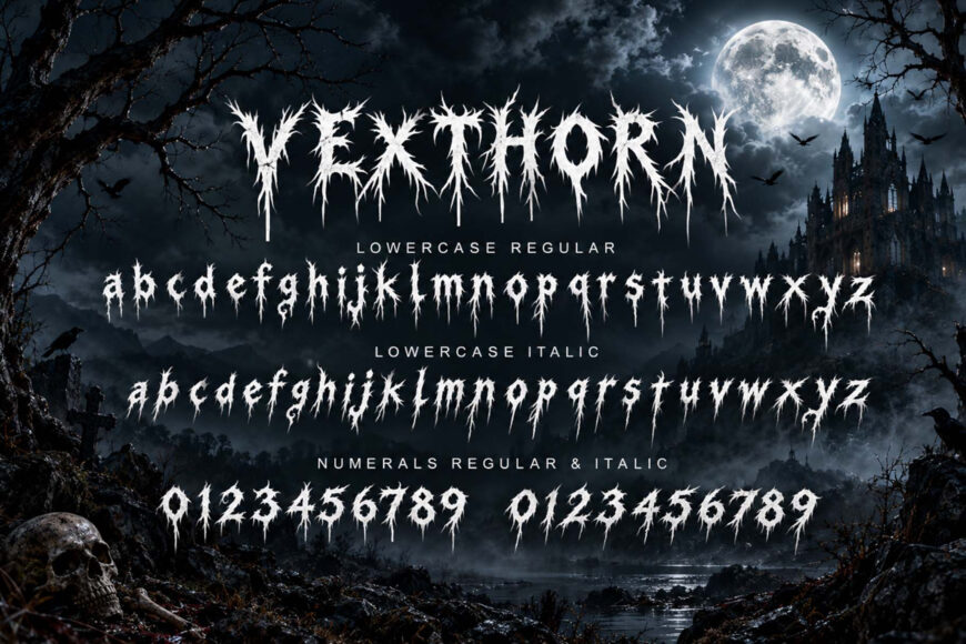 Vexthorn Font