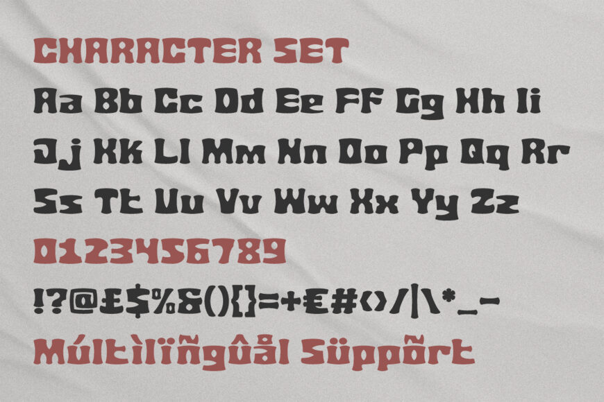 Vintage Runner Font