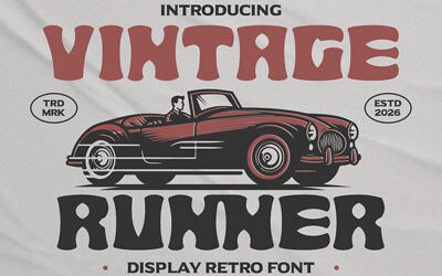 Vintage Runner Font