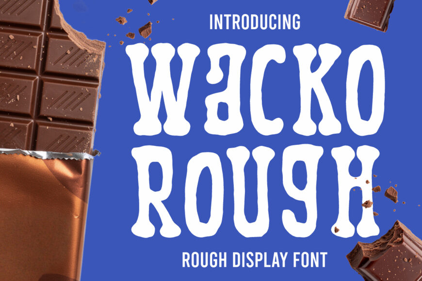 Wacko Rough Font