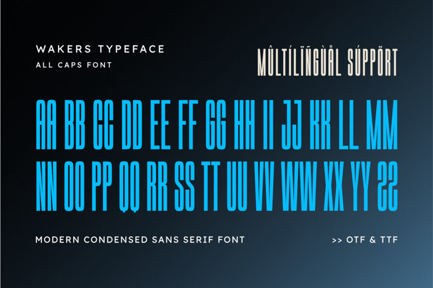 Wakers Font