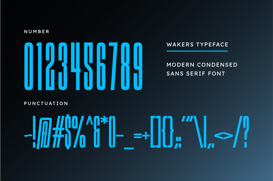 Wakers Font