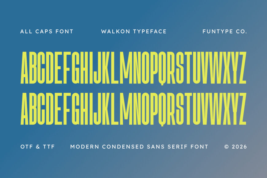 Walkon Font