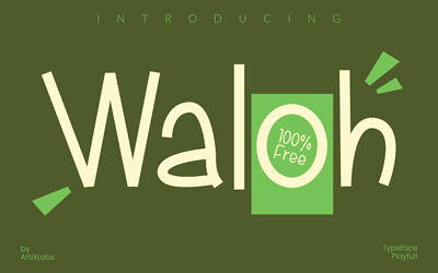 Waloh Font