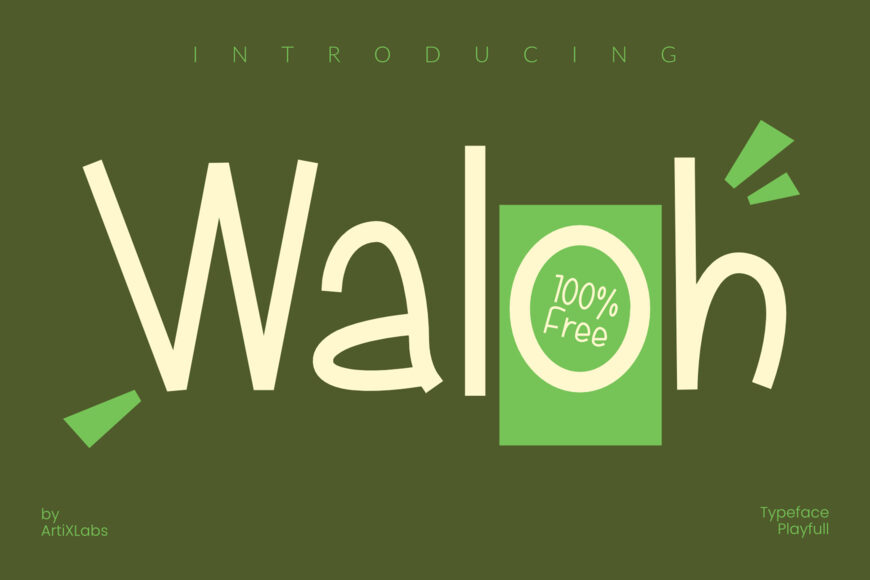 Waloh Font