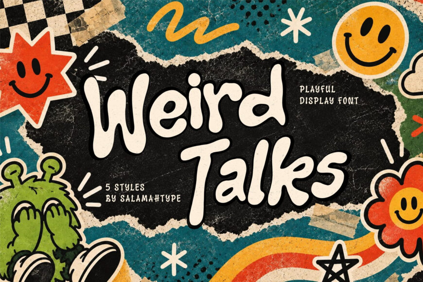 Weird Talks Font