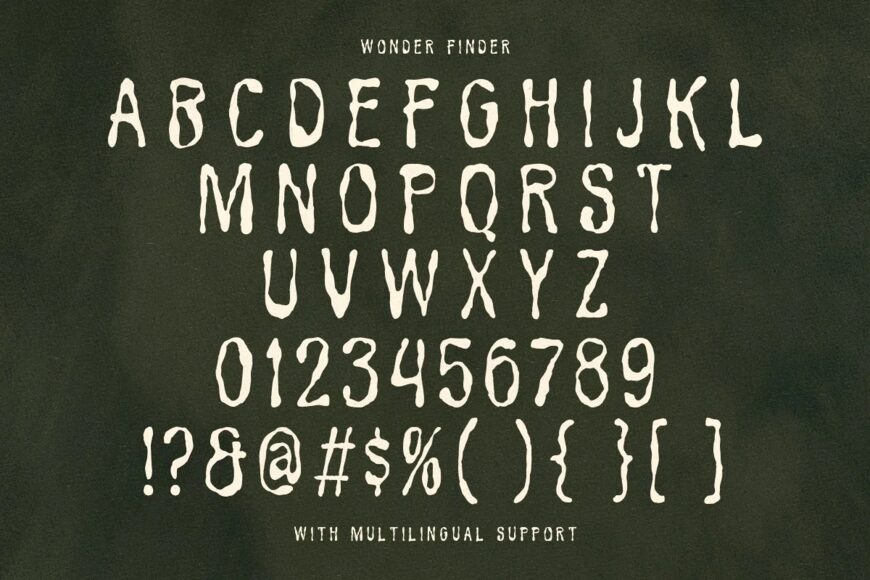 Wonder Finder Font Duo