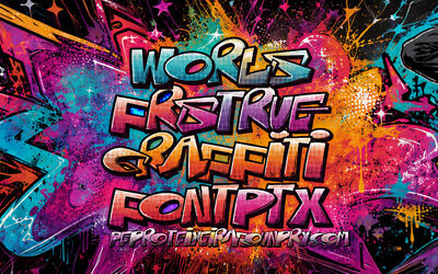Worl Frs True Graffiti Font