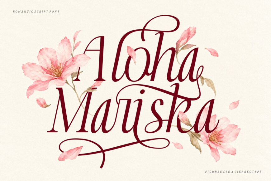 Aloha Mariska Font