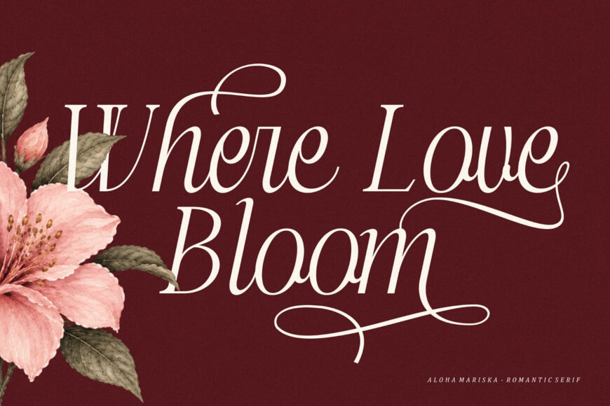 Aloha Mariska Font