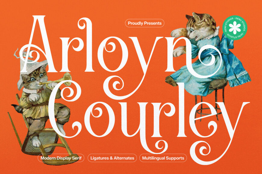 Arloyn Courley Font