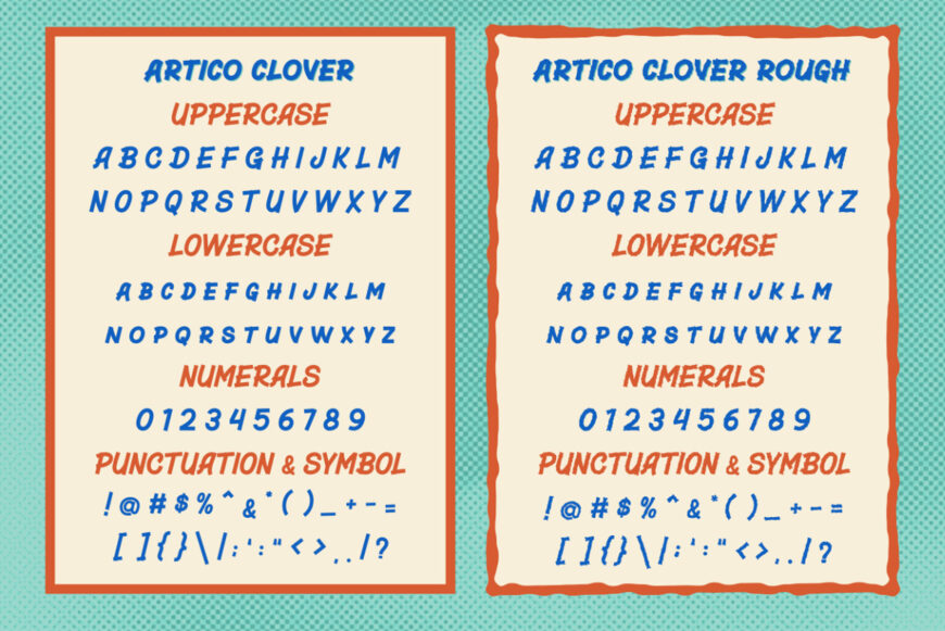 Artico Clover Font