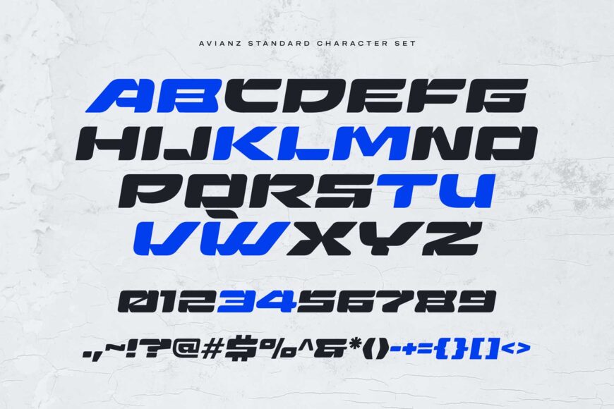 Avianz Font