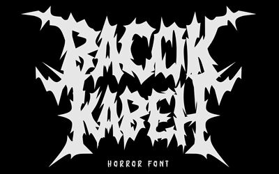 Bacok Kabeh Font