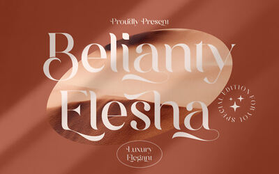Belianty Elesha Font