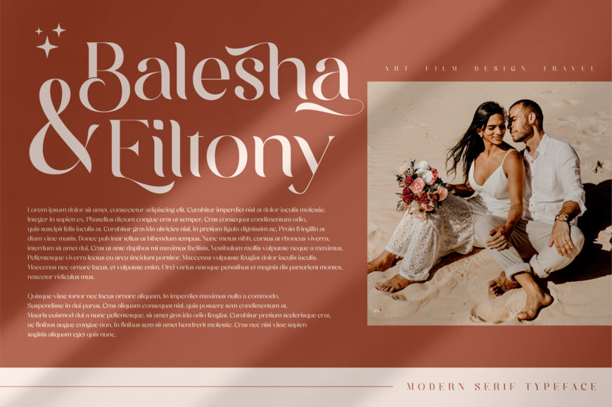 Belianty Elesha Font