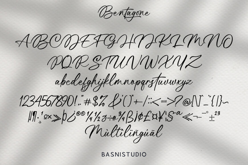 Bentagone Font