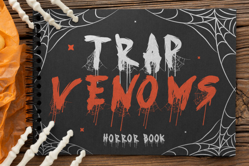 Black Thread Font