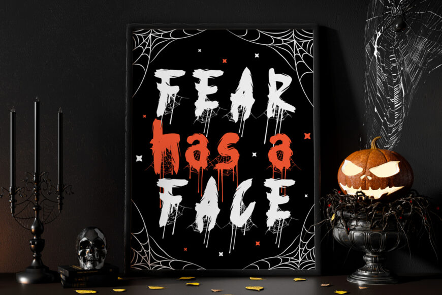 Black Thread Font