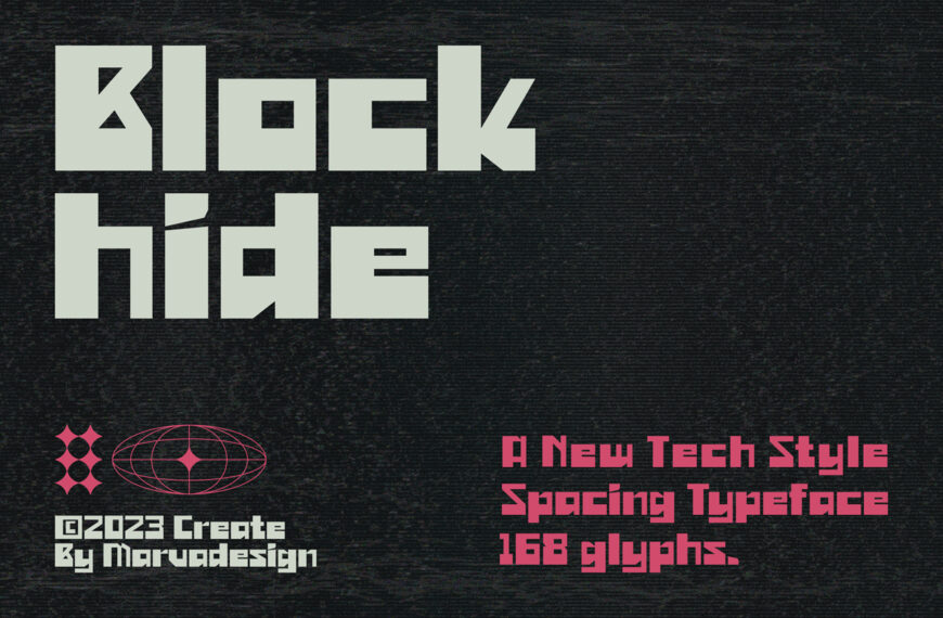Blockhide Font