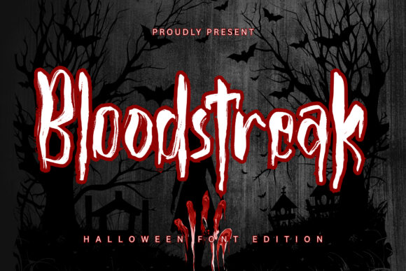 Bloodstreak Font
