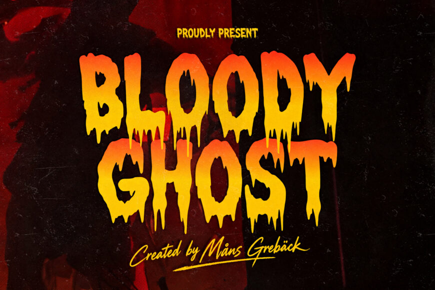 Bloody Ghost Font