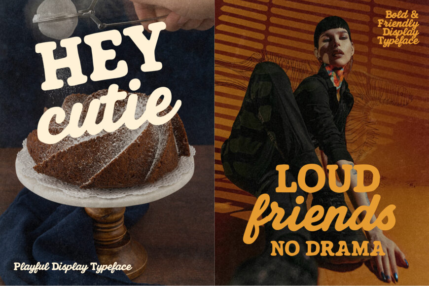 Bold Friends Forever Font