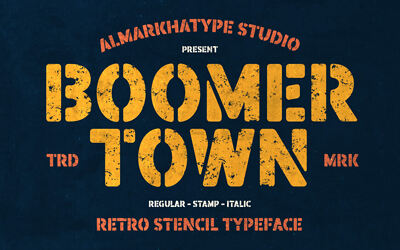 Boomer Town Font Family