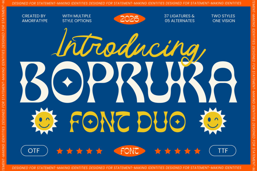 Boprura Font Duo
