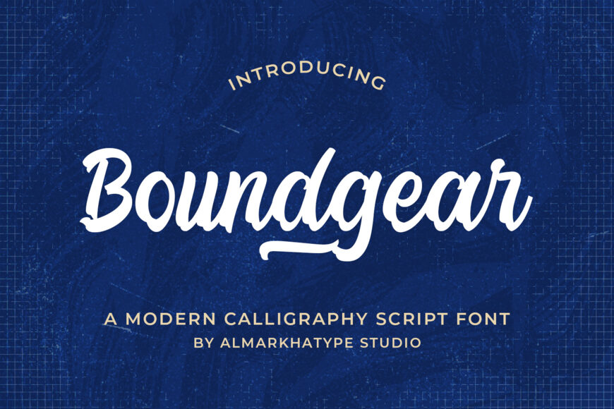 Boundgear Script Font