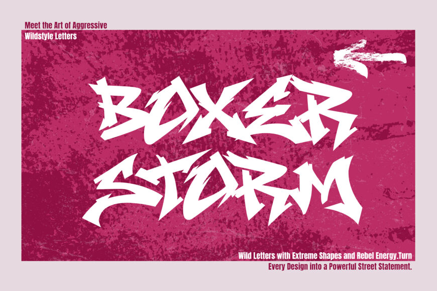 Boxer Storm Font