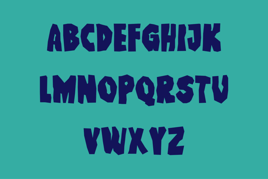 Broken Bold Font