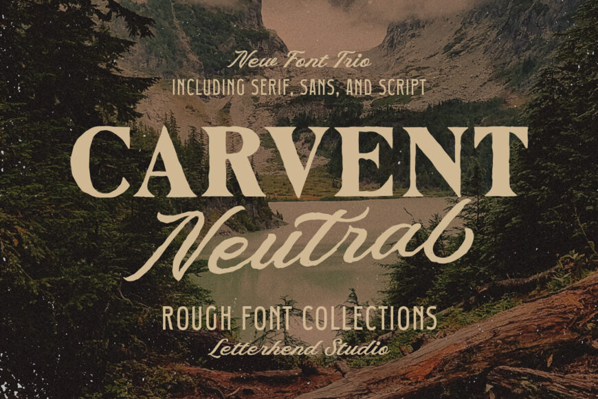 Carvent Font Trio
