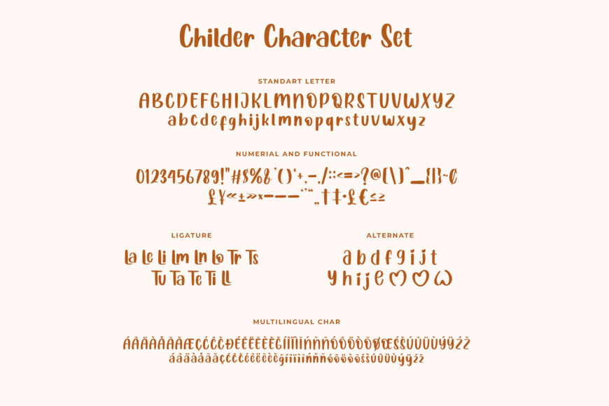Childer Font