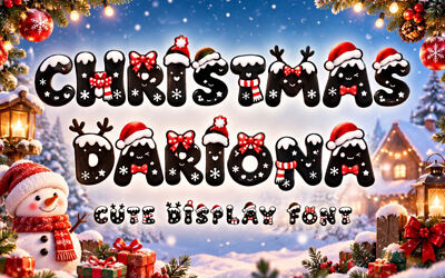 Christmas Dariona Font