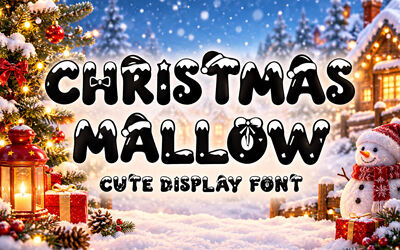 Christmas Mallow Font