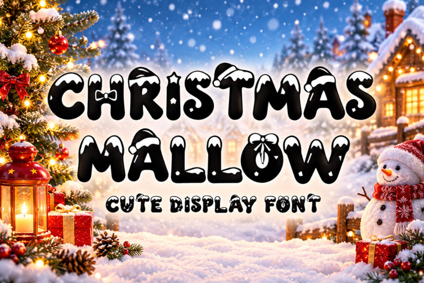 Christmas Mallow Font